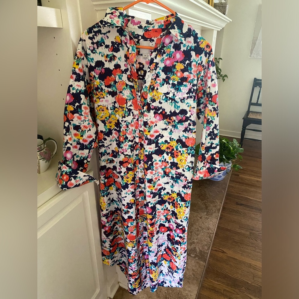 Anthropologie Maeve Soren shirt dress